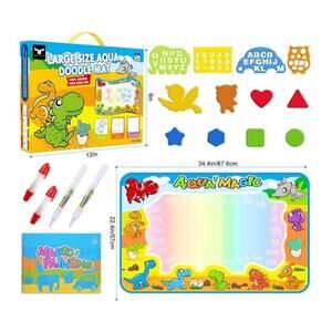 Magic Water Drawing Mat Coloring Doodle Montessori Toys Kids